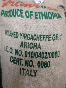 ETHIOPIA - Natural Yirgacheffe Gr.1 Aricha