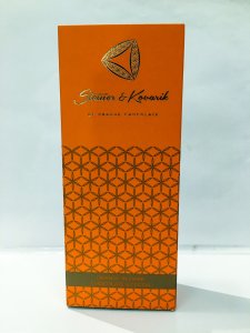 Kousky kandovaného pomeranče v hořké čokoládě s kakaem, 150g